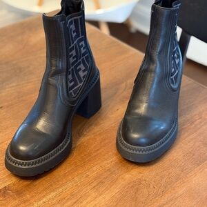 Fendi Black Heeled Boots